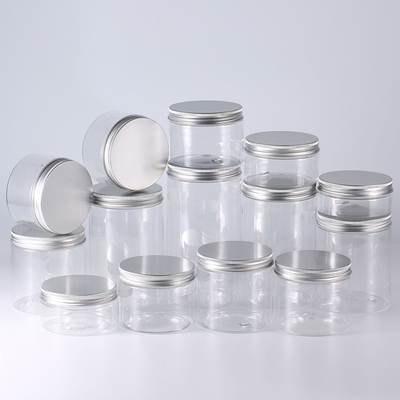 100ml 150ml Clear Food Storage Containers HDPE Plastic Airtight Storage Jars