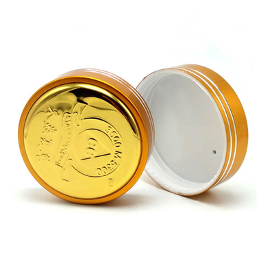 Dome Custom Plastic Caps Screw Cosmetic Cream Jar Cap 53mmx14mm