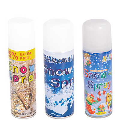 Tinplate Aluminium Spray Can Bottle Artificial Snow Aerosol Spray ODM