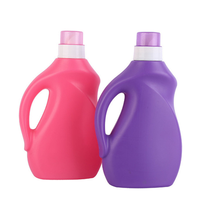 Plastic HDPE Customized Liquid Empty Laundry Detergent Bottles Jugs 2 Liters