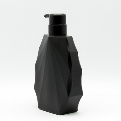 Black Empty Lotion Pump Bottles Lightweight Face Cream Dispenser 400ml Pump Bottle