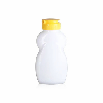 Customized Clear Plastic Squeeze Bottles Reusable Small Honey Jugs 110ml