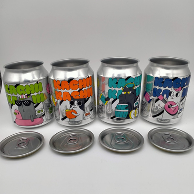 250 Ml Drink Package Empty Aluminum Cans For Beverage