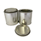 Custom Tins Cans 100ml Round Metal Paint Tins Cans With Lids