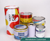 250ml Empty Tins Cans Metal Tin Can With Lid For Paint Coating Glue