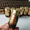 Aluminum Foil Wine Bottle Shrink Caps 35mm Dia With Tear Off Stripe