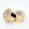 Shiny Gold Plastic Bottles Caps Closure 38mm For Aromatherapy Cosmetic