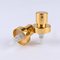Glossy Gold Aluminum Plastic PET Perfume Crimp Spray Pump 20mm