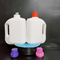 White 3000ml Empty Washing Up Liquid Bottles HDPE Detergent Containers Recyclable