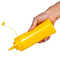 Food Grade LDPE Ketchup Mustard Dispenser 16 Oz Squeeze Bottle With Cap