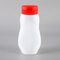 330g Salad Sauce Condiment LDPE Plastic Squeeze Bottles With Flip Top Cap