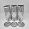Sleek 250 Ml Aluminum Beverage Cans Sparkling Water Cans Beer Cans Printing Logo