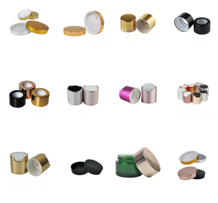 20mm Aluminum Wide Mouth Can Lids For Cosmetic Dispensing Bottle